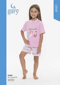 PIGIAMA BAMBINA M/M R35060 Tellini S.r.l. Ingrosso Abbigliamento